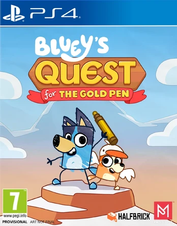 Bluey's Quest For The Gold Pen Playstation 4