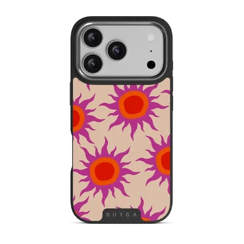 Sunset Glow - iPhone 17 Pro Case, Elite Dark (MagSafe) / Gunmetal