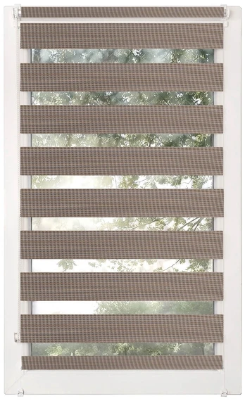 Ritininė užuolaida Karpol Basic, ruda, 57 cm x 150 cm