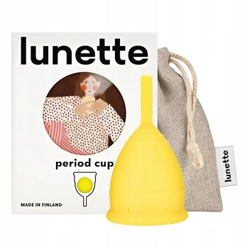 LUNETTE_Menstruacinė taurė 46 mm, geltona