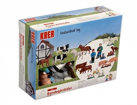 Hachette Childrens Group KREA Farm Animals 22 pcs.