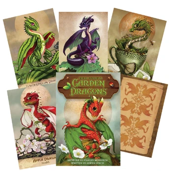 Field Guide To garden Dragons Tarot kortos