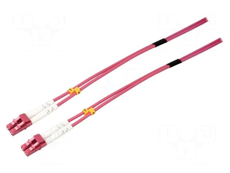Fiber patch cord | OM4 | LC/UPC,both sides | 10m | 50/125um | LSZH