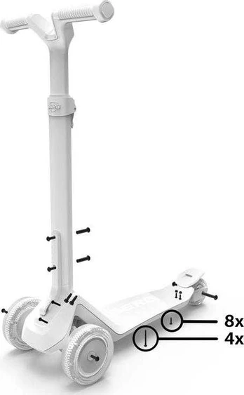 Berg Nexo Foldable - Assembly set
