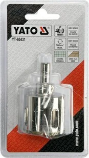 Deimantinė gręžimo karūnėlė Yato Ø 40 mm (YT-60431)