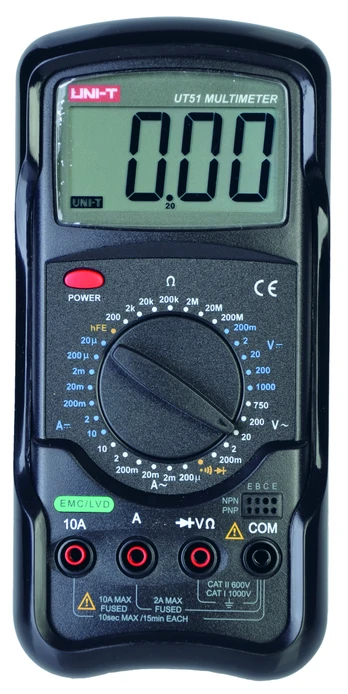 Universalus multimetras Uni-t UT51
