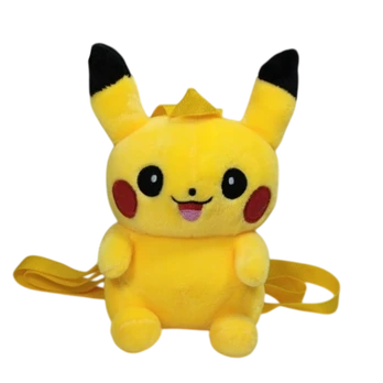 Minkšta pliušinė Pokemon Pikachu kuprinė, 24cm