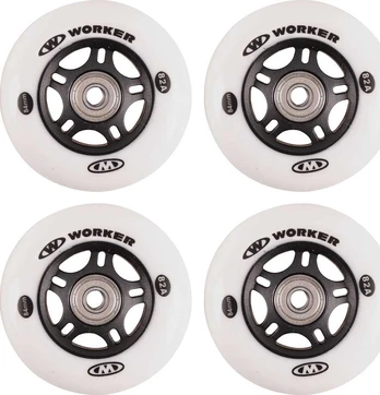 Ratukai riedučiams Worker 84 mm ABEC9