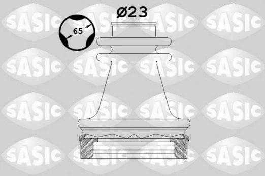 SASIC SAS1904035 CV boot kit