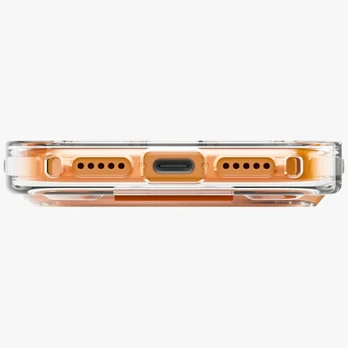 Dėklas UNIQ Heldro Air Case for iPhone 17 Pro Max Magclick Charging Oranžinis
