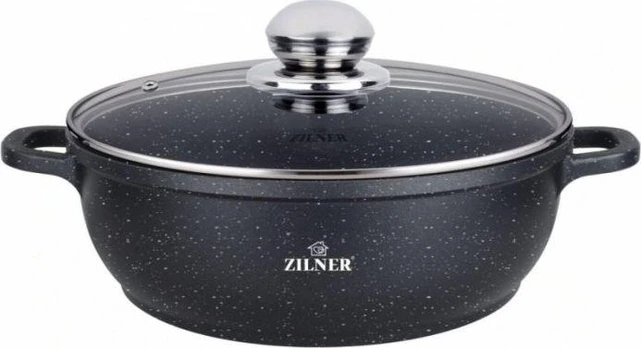 Zilner Žemas marmulinis puodas 28cm , 3,3l