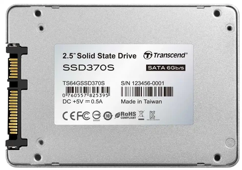 SSD370 64 GB SATA III 2,5