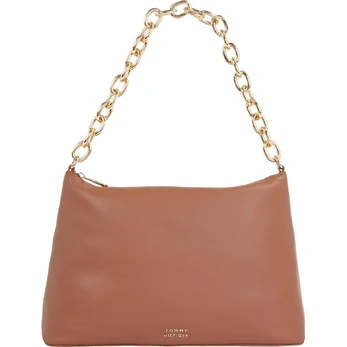 Rankinė per petį moterims, Ruda, Casual chic shoulder bag