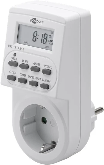 Goobay Programuojamas taimeris 10programų 220VAC/16A