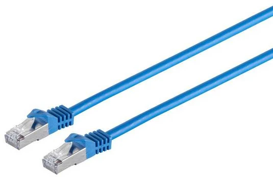 MicroConnect CAT7 S/FTP Network Cable 10m, Mėlyna CAT7 S/FTP Network Cable