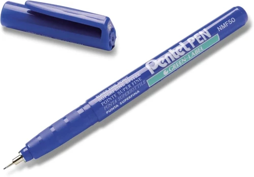 Pentel Marker permanentny Pen NMF50 mėlyna -