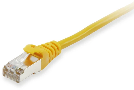 Equip Patchkabel Cat6 S/FTP 2xRJ45 2.00m gelb LSZH Polybeutel