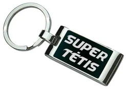 Graviruotas raktų pakabukas "Super tėtis"