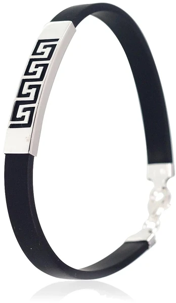 Diamond Sky Jewelry Sidabrinė apyrankė „Greek Motif“