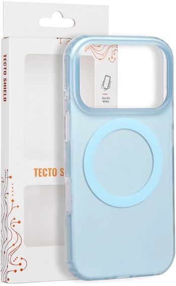 Dėklas Telforceone Tecto Shield Mistiq Mag case for iPhone 17 Pro 6,3' / 18 Pro 6,3' mėlynas