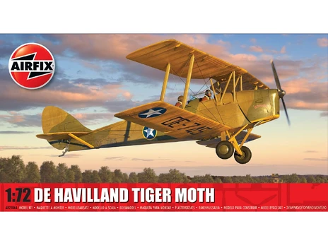 Airfix - De Havilland Tiger Moth, 1/72, A02106A