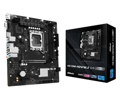 Płyta główna Asrock H610M-HDV/M.2 D5 GEN5
