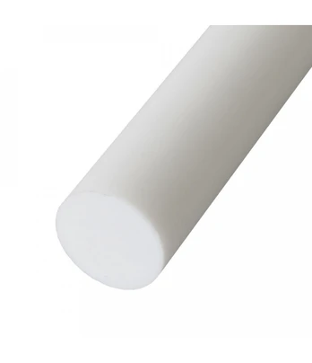 PTFE fluoroplastas 12x1000 mm baltas
