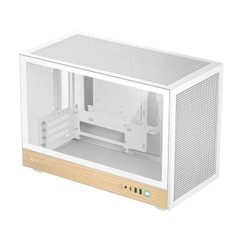 Stacionarus kompiuteris Mini DeepCool CH260 WOOD WH