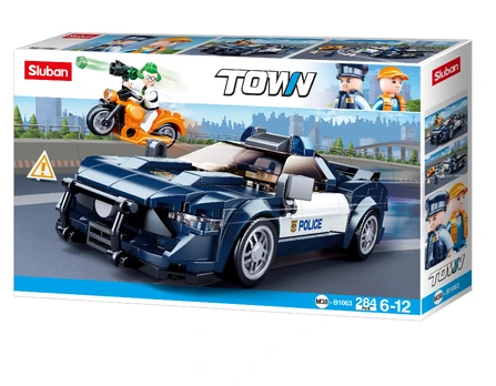 Konstruktorius Sluban policijos automobilis, 284 det.