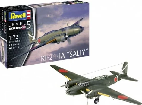 Revell Plastikinis modelis Ki-21-LA Sally 1/72