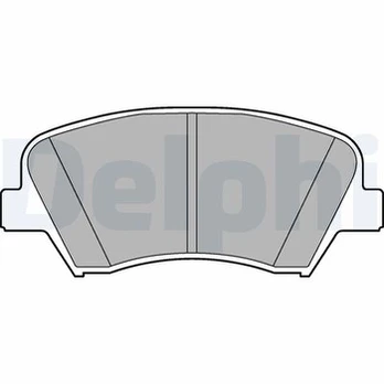 DELPHI LP2293 Brake pad set