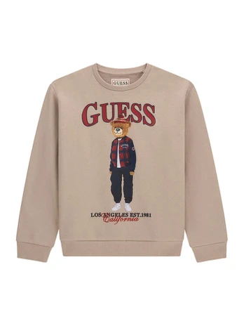 Guess Džemperis L6BQ14 K6130 Smėlio Regular Fit