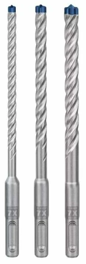 Grąžtas Bosch SDS plus-7X gražtu komp 6/8/10 mm