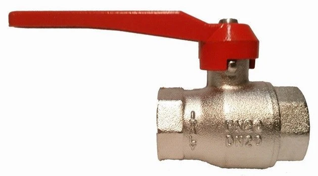 Rutulinis ventilis RASTELLI, 3/8, vid/vid, ilga rankena