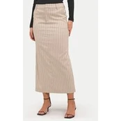 Kaffe Midi sijonas Agathe 10508753 Smėlio Regular Fit