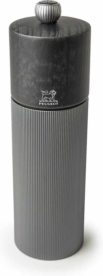 Peugeot Line Dark -pippurimylly, 18 cm, puu/alumiini