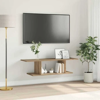 Televizoriaus spintelė Ruda 103 x 30 x 26.5 cm Apdirbta mediena
