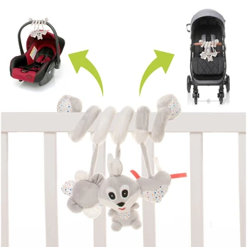 4Baby žaislas spiralė vežimėliui, kiškis, R07