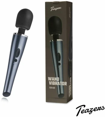 Easytoys Liya Juodas Lightning Wand Vibrator