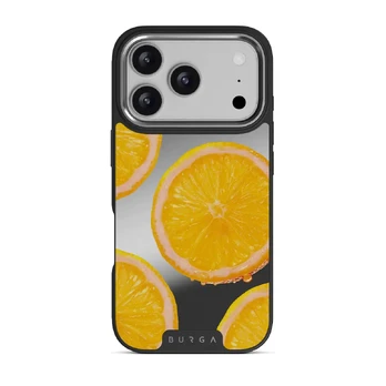 Bitter - iPhone 17 Pro Case, Elite Mirror Dark (MagSafe) / Silver