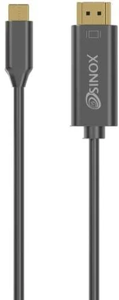 Laikiklis Sinox PRO USB C til HDMI™ kabelis. 1,8m