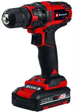 Akumuliatorinis gręžtuvas EINHELL TC-CD, 18/35 Li, 1 akumuliatorius Li-ion 18V/1,5 Ah, svori 1,37 kg