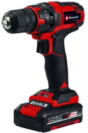 Akumuliatorinis gręžtuvas EINHELL TC-CD, 18/35 Li, 1 akumuliatorius Li-ion 18V/1,5 Ah, svori 1,37 kg kaina
