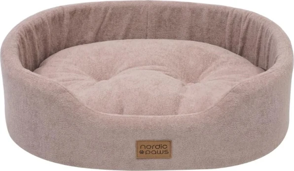 Nordic Paws - Ovie Dog Bed - Beige - Medium 60 x 46 cm