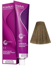 Plaukų dažai Kadus Professional Permanent Color, Medium Blond Ash, 7/1, 0.06 l kaina