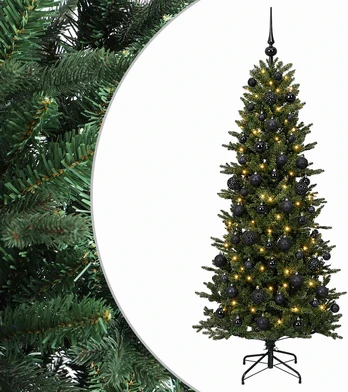 Dirbtinė kalėdinė eglutė su rutuliuku 210 cm 300 LED