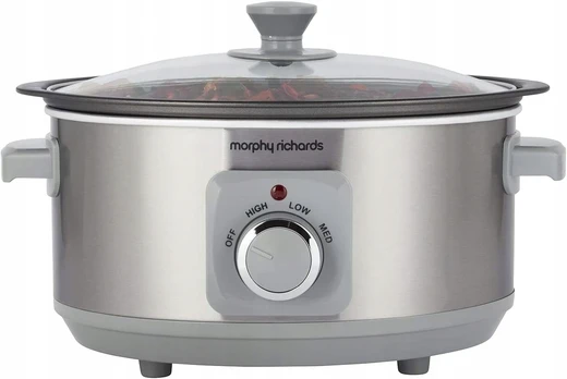 Garų puodas Lėtaeigis puodas Morphy Richards 3.5l, aliumininis