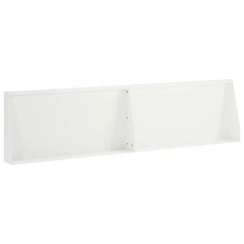 Sienelė 2 vnt. 80 x 12 x 30 cm Plienas Balta