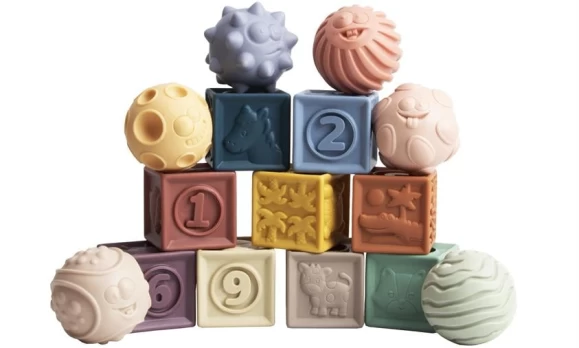 Magni - Massage set with building blocks ( 3648 )