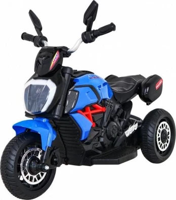 Elektrinis motociklas Fast Tourist, mėlynas